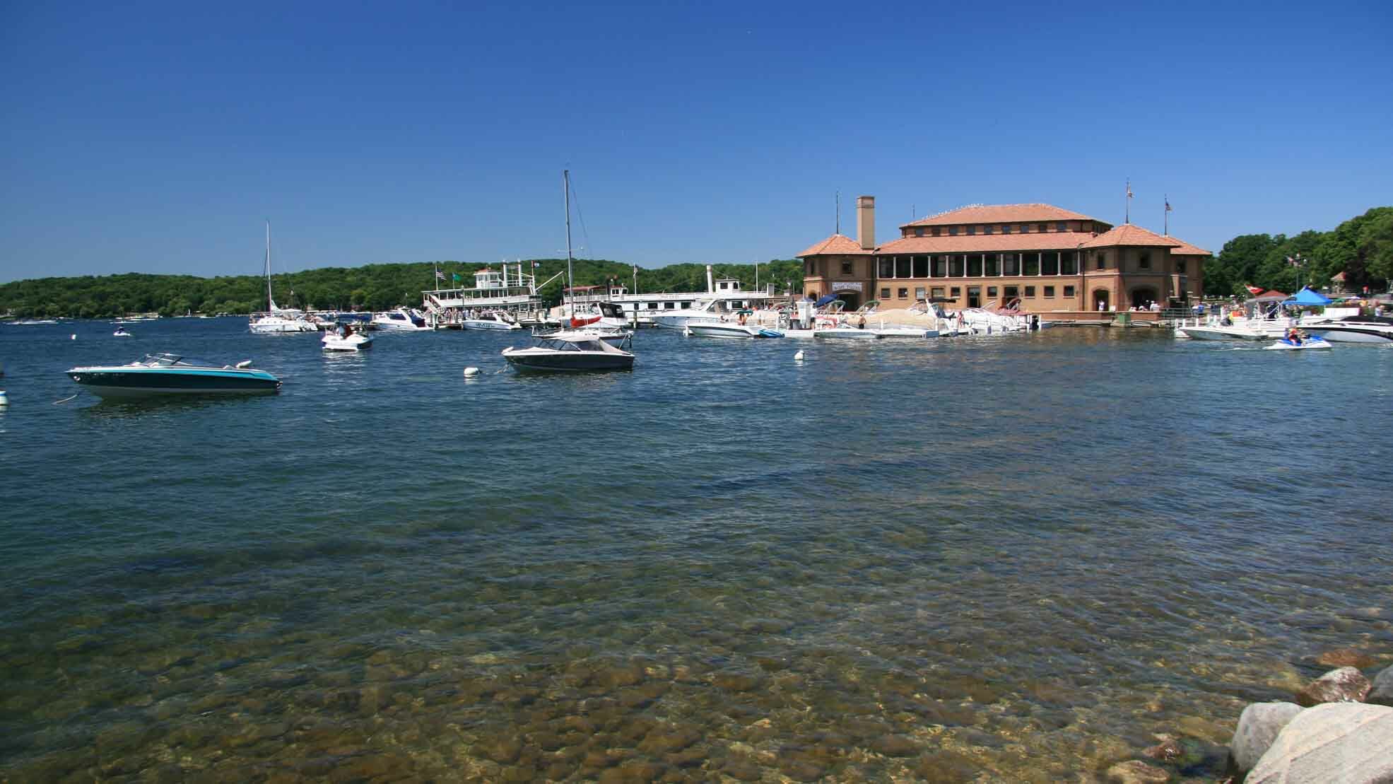 The Geneva Inn Lake Geneva Buitenkant foto