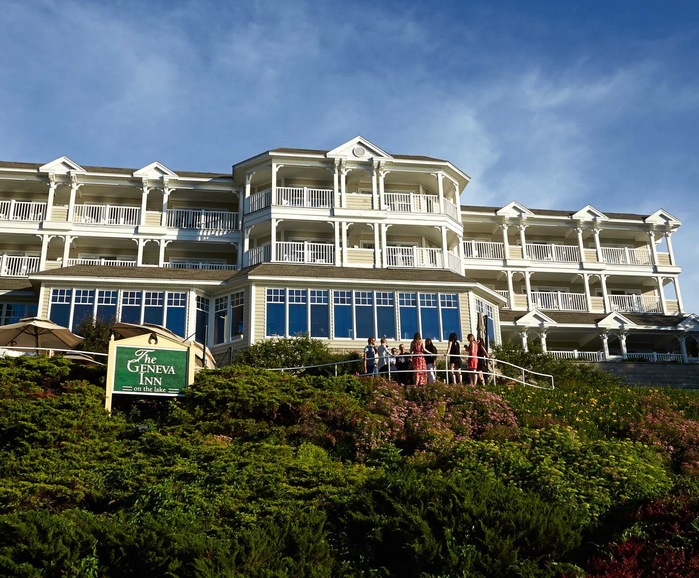 The Geneva Inn Lake Geneva Buitenkant foto